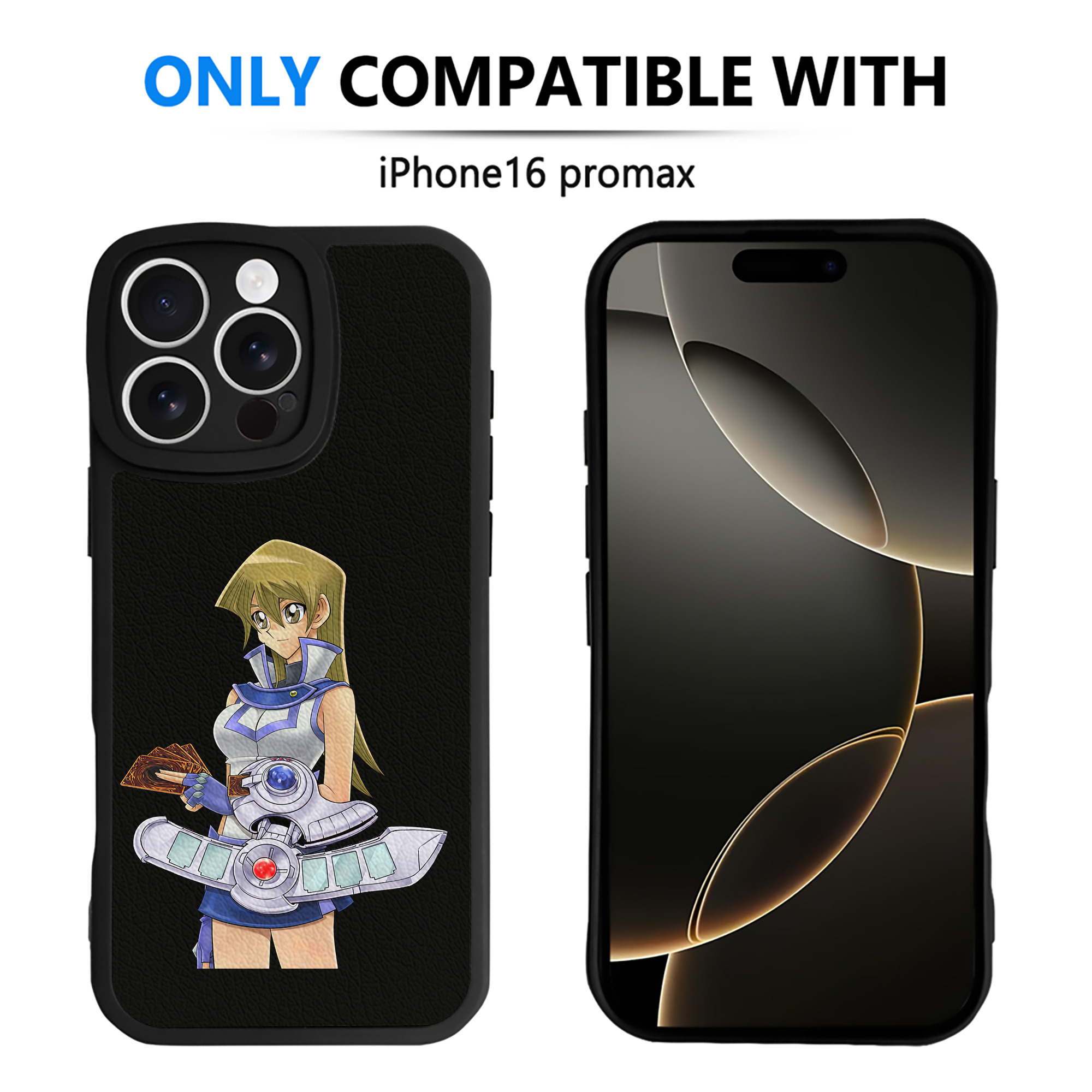 遊☆戯☆王 Yu-Gi-Oh! 【iPhone 16シリーズ対応】シリコンスマホケース（レザー調） 材質：シリコン